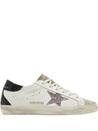 Golden Goose Wmns Superstar 'White Mauve Pink Glitter