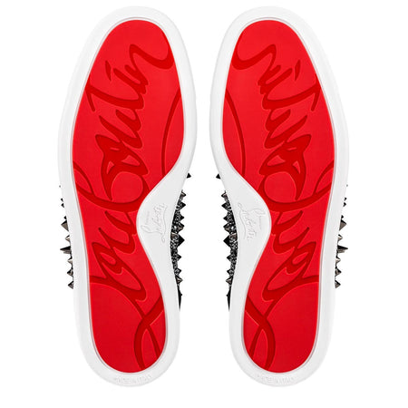 Christian Louboutin LOUIS JUNIOR PIK PIK STRASS ORLATO FLAT