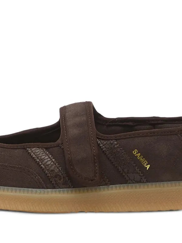 Adidas tenis Samba Jane OG café marrón Suede