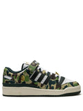 adidas "tenis Forum 84 Low ""30th Anniversary Green Camo"" de adidas x BAPE"