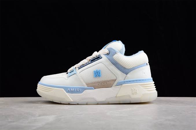 AMIRI MA-1 Blanco Azul Tenis