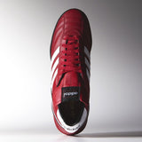 N372O Adidas Kaiser 5 Team Tf B24026 football boots red red Tenis de Futbol piel genuina