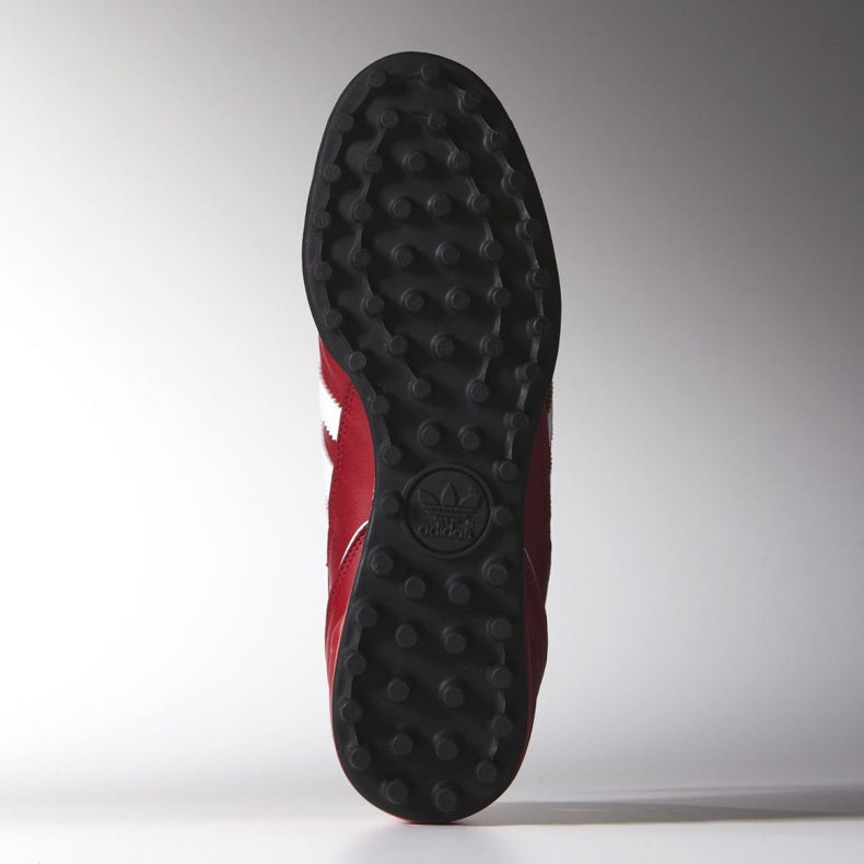 N372O Adidas Kaiser 5 Team Tf B24026 football boots red red Tenis de Futbol piel genuina