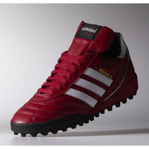 N372O Adidas Kaiser 5 Team Tf B24026 football boots red red Tenis de Futbol piel genuina