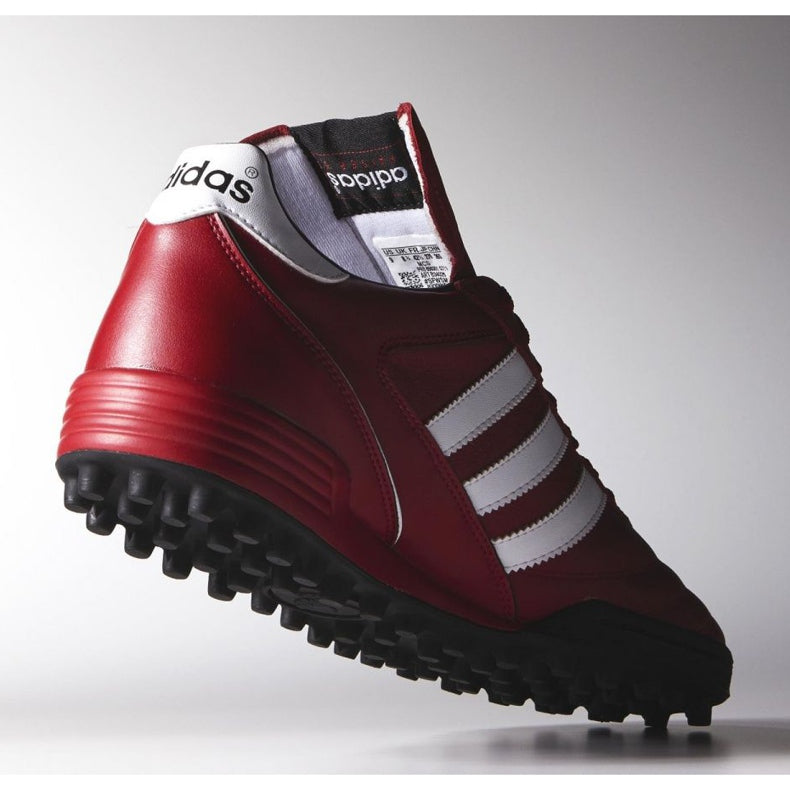 N372O Adidas Kaiser 5 Team Tf B24026 football boots red red Tenis de Futbol piel genuina