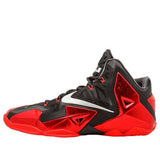 N372O Nike LeBron 11 'Away' Negros Rojos Metálicos
