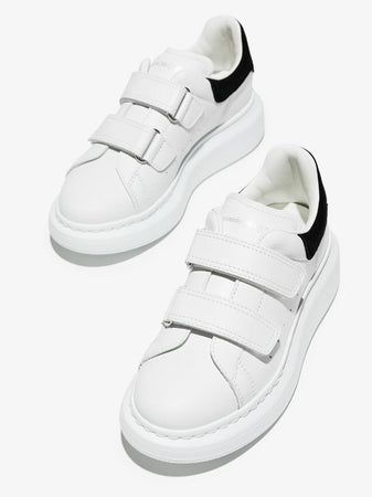 N372O Alexander McQueen Kids
Oversized touch-strap sneakers