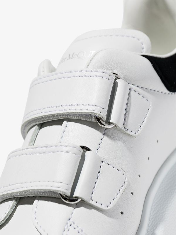 N372O Alexander McQueen Kids
Oversized touch-strap sneakers