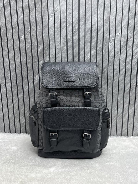 Mochila, backpack negra Coach