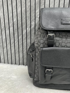 Mochila, backpack negra Coach