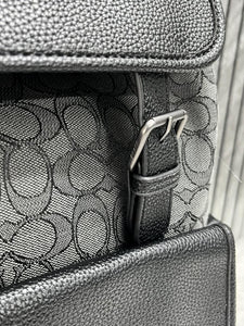 Mochila, backpack negra Coach