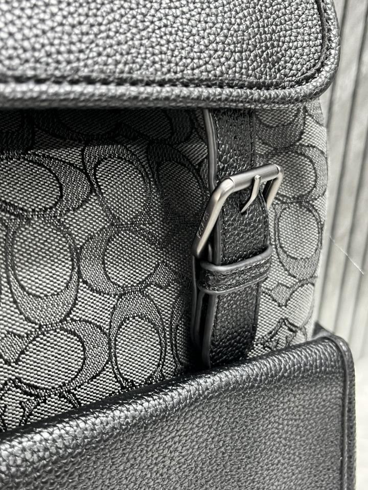Mochila, backpack negra Coach