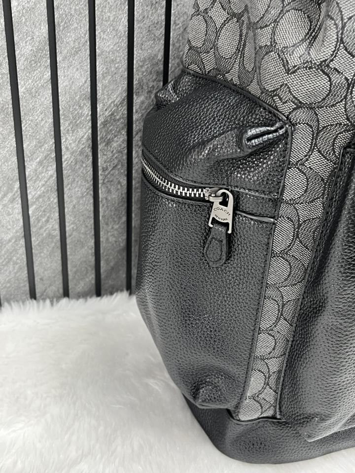 Mochila, backpack negra Coach