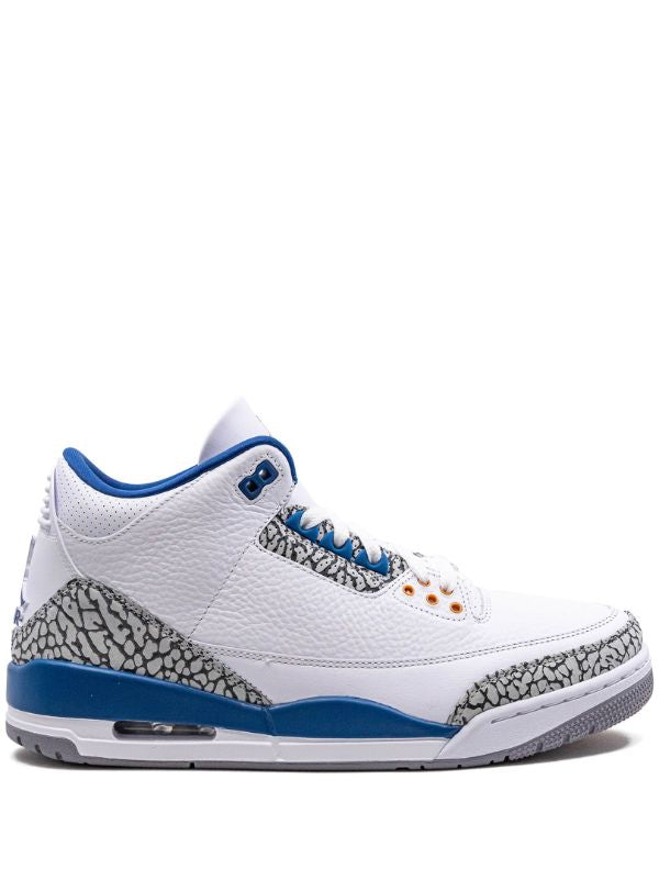 Jordan tenis Air Jordan 3 blanco azul