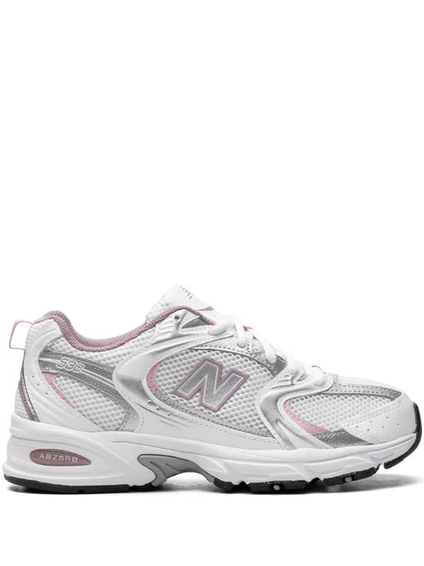 New balance tenis 530 "White/Silver Metalic/Ice Wine/Mid Century Pin"