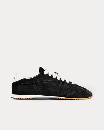 Alo yoga Alo Sunset Black Low Top Sneakers gamuza negro