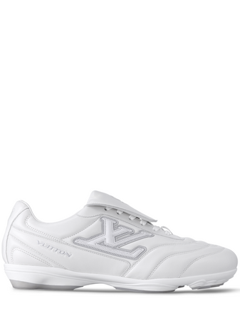 Tenis LV Footprint Soccer Sneaker blanco