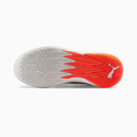 N373O PUMA MB.02 Gorangé Basketballschuhe Gris Naranja