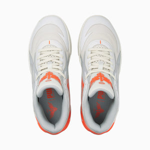 N373O PUMA MB.02 Gorangé Basketballschuhe Gris Naranja