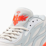 N373O PUMA MB.02 Gorangé Basketballschuhe Gris Naranja
