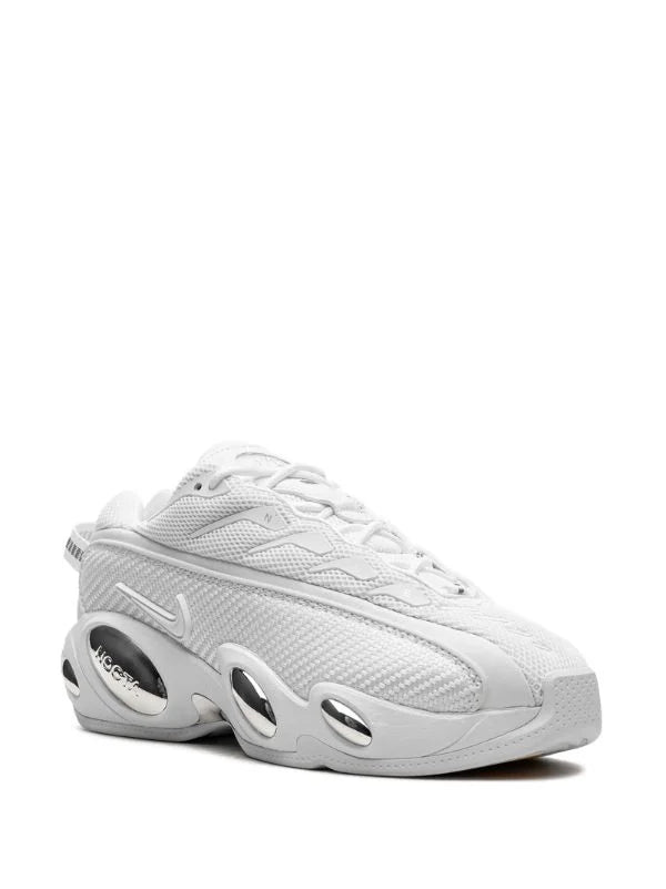 N374O Nike tenis Glide "White Chrome" de Nike x NOCTA