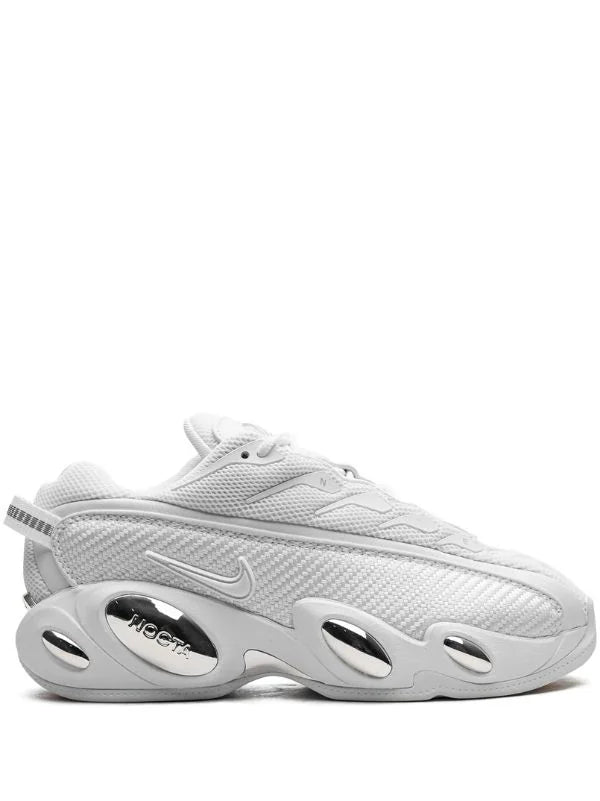N374O Nike tenis Glide "White Chrome" de Nike x NOCTA