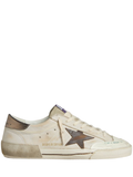 Super-Star LTD de Hombre de ante con estrella de piel marrón y refuerzo del talón de piel laminada - Calzado de mujer y hombre