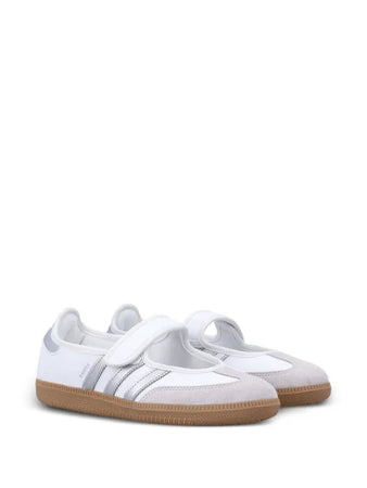 adidas flats Samba Jane blanco plata