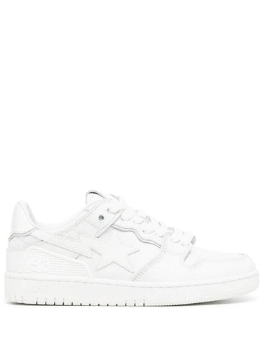 N373O A BATHING APE® tenis bajos BAPE STA Blanco total