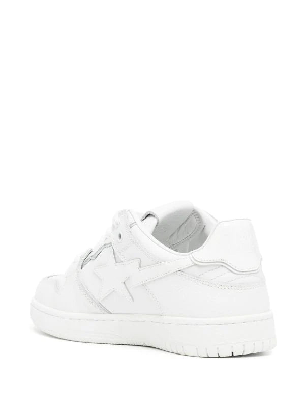 N373O A BATHING APE® tenis bajos BAPE STA Blanco total