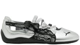 PUMA SPEEDCAT BALLET LACES SILVER BLACK
