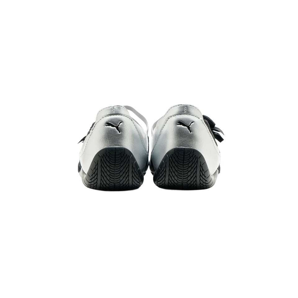 PUMA SPEEDCAT BALLET LACES SILVER BLACK