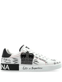 Dolce & Gabbana tenis con parche del logo