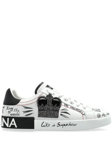 Dolce & Gabbana tenis con parche del logo