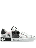 Dolce & Gabbana tenis con parche del logo