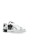 Dolce & Gabbana tenis con parche del logo