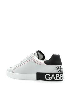 Dolce & Gabbana tenis con parche del logo