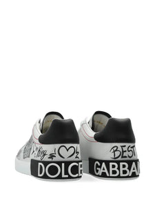 Dolce & Gabbana tenis con parche del logo