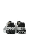 Dolce & Gabbana tenis con parche del logo