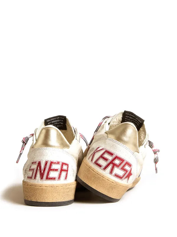 Golden Goose tenis Ball-Sta beige