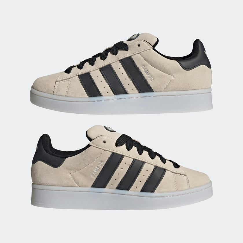 N375O adidas tenis Campus 00s gris negro