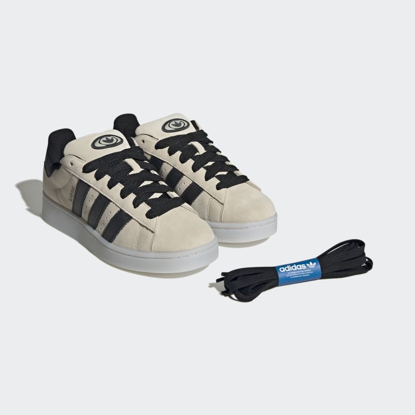 N375O adidas tenis Campus 00s gris negro