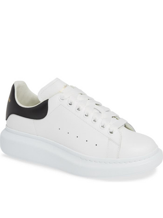 N372O (G5) Alexander Mcqueen Blanco Negro