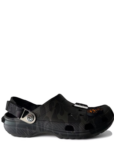 Crocs Classic Clog A Bathing Ape ABC Camo Black Bape (Friends & Family