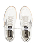 Golden Goose tenis bajos Ball Star blanco plata