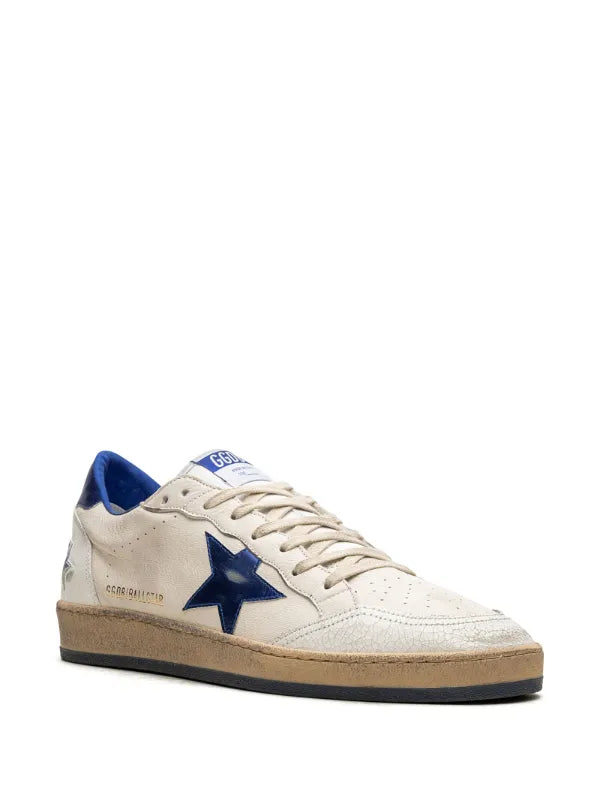 Golden Goose
tenis bajos Ball Star blanco azul