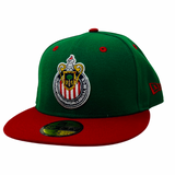 N373O Gorra SnapBack New Era Chivas Ne guachi green 5950
