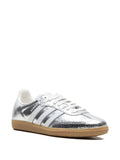 adidas tenis Samba OG "Silver Metallic Cracked Leather