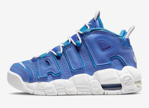 N373O Nike air more uptempo azul cielo blue and white