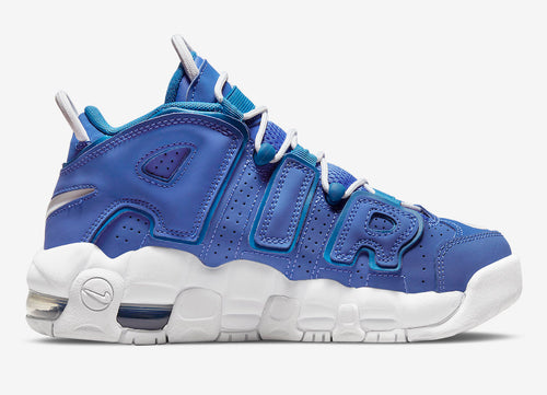 N373O Nike air more uptempo azul cielo blue and white